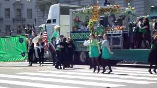 San Francisco St Paddy's Day Parade 2014 Comhaltas Float