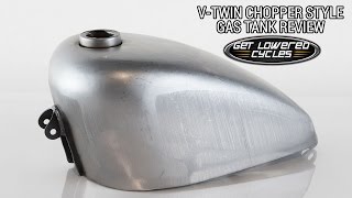 V-Twin Chopper Style 2.5 Gallon Gas Tank Review - GetLowered.com