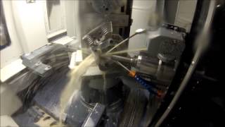 5-axis CNC machine Vtwin Head porting of Ultima Motors 140ci Head