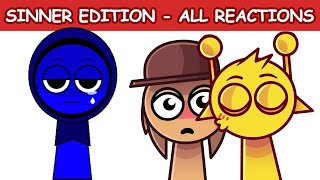 What'd happened to Simon?!?! Incredibox Sprunki Sinner Edition - ALL Reactions