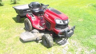 Craftsman 5500 mowing