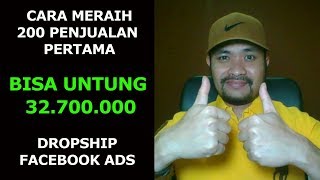 CARA MERAIH 200 PENJUALAN PERTAMA | FACEBOOK ADS & DROPSHIP | JOZE RIZAL