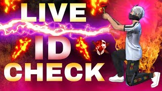 🔴[LIVE STREAM] FREE FIRE MAX 🔴LIVE ID CHECK ✅#freefire #virallive #fflive