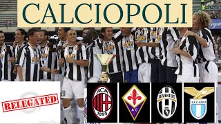 Why Juventus were not given the title in 2004/05 Seria A | What is calciopoli?| #juventus