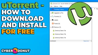 👍 How To Get uTorrent - Best Torrent Downloader For PC or Laptop (Windows 10)