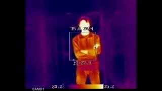 Thermal imager. Temperature measurement