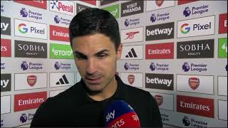 "We feel like we lost two points." Mikel Arteta reacts to drawing the North London derby 2-2 🔊