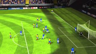 FIFA 14 iPhone/iPad - Brazil vs. Colombia