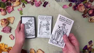 Black & White Rider-Waite Tarot Deck is here! 🍂🍁