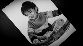 Charcoal commissioned Artwork | charcoal portrait