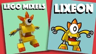 LEGO Mixels - Lixeon - Stop Motion Build (How to Build)