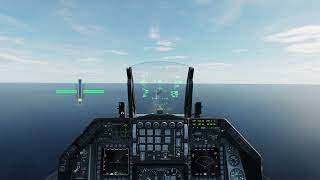 DCS World F-16 Carrier Landing