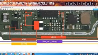 Oppo A15 charging  short & I'd line missing problem solution with Diagram