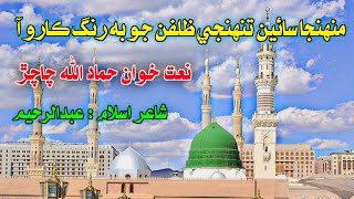 Muhnja Sain Tunjhe ــــ Naat Khwan Hamadullah Chachar New Naat 2024