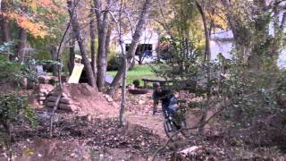 Backyard Dirt Jumps - Nov 2013