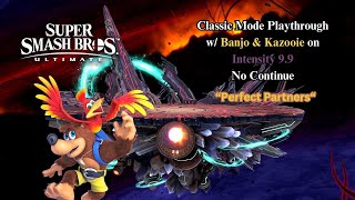 Super Smash Bros. Ultimate | Classic Mode w/ Banjo & Kazooie on Intensity 9.9 (No Continue)