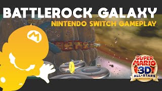 Battle Rock Galaxy - Super Mario 3D All Stars Switch Gameplay