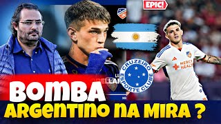 🔥💣BOMBA: COMPANHEIRO DO BARREAL NA MIRA DO CRUZEIRO? EXCELENTE OPÇÂO PARA 2025 E MAIS