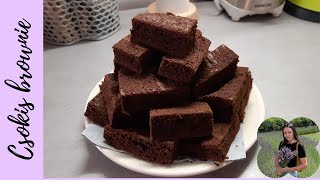 Csokis Brownie | Gyors és egyszerű süti :)