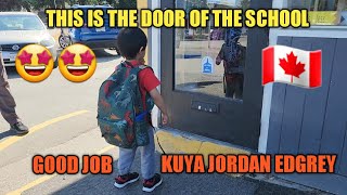 KUYA JORDAN EDGREY GOES TO PRESCHOOL || BUHAY CANADA || PINOY SA CANADA || DODONG ED