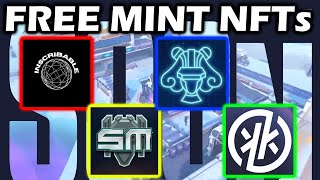 3 FREE MINT NFT Projects