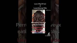 Perruque cheveux naturels