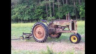 Spring Cutting Hay With The B John Deere