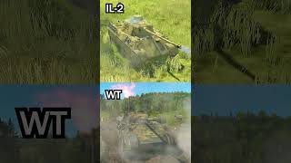 War thunder Vs IL-2 Sturmovik #01 #warthunder #il2sturmovik