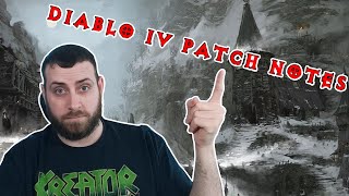 Diablo IV Patch Notes And What I Want To See