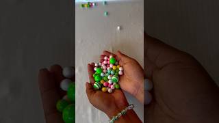 🌈Super satisfying colourful asmr beads falling asmr sounds, Asmr love, relaxing asmr video #beads