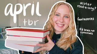 APRIL TBR 2022 | all the books i want to read in april (+acotar readalong with @gingersnappedreads)