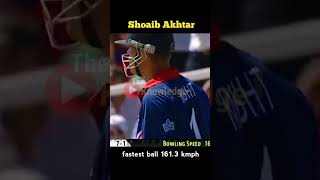 Shoaib Akhtar fastest ball 161.3 in cricket history | शोएब अख्तर ने इतिहास की सबसे तेज गेंद फेंकी 🇵🇰