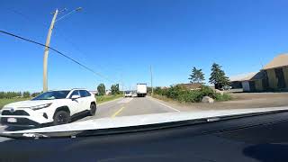 Drive in Farmland  of delta .