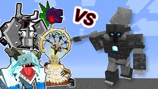 Nameless Guardian Vs. Mowzie's Mobs in Minecraft