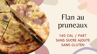 Flan aux pruneaux #recette #recettefacile #degustation #recettehealthy #healthyfood #shorts #food