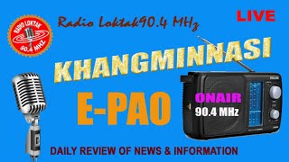 KHANGMINNASI E-PAO || HOST :MANGLEM LAISHRAM || SATURDAY JULY  2024