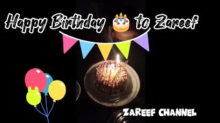 Selamat Hari Jadi Zareef 🎉🎉🎉