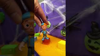 Blippi's Halloween Floor is Lava Candy Toy Play!! | Moonbug Kids - Color Time | #shorts