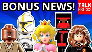 BONUS LEGO NEWS! UCS Republic Gunship? Mario Peach's Castle?! Skywalker Saga! Volkswagen Camper!