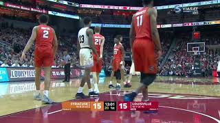 Syracuse at Louisville  NCAA Men's Basketball February 5, 2018