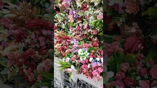 Artificial Flowers 🌺 Like Natural In Side Mall #artificial #flowers #natural #artist #art #reels