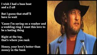 John Anderson - Money In The Bank LYRICS