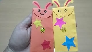 Cute paper envelope ☺️📨 #diypapercraft #diypapercraft #origamicraft #artandcraft #diy