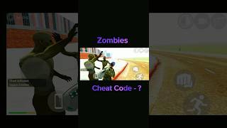 Zombies Cheat Code Indian bike driving 3d game #foryou #foryoutube #shorts #shortsfeed #igsgamer