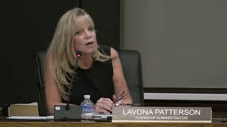 Administrator Patterson Opening Comments Cranford Township Committee Meeting September 10, 2024