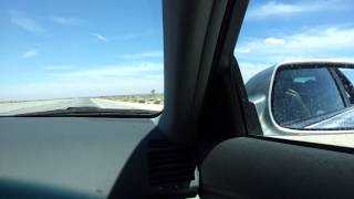 Driving to El Mirage Dry Lake