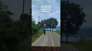 BUS ANS TANABE & FORTUNA LARI SANTAI DI TEPI DANAU SINGKARAK