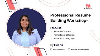 Professional Resume Building Workshop