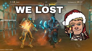 very rarely happened we loose😊, Lynx 1v3 |shadow fight 4| shadow fight 4 lynx| lynx 1v3 gameplay