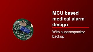 MCU based medical alarm demo